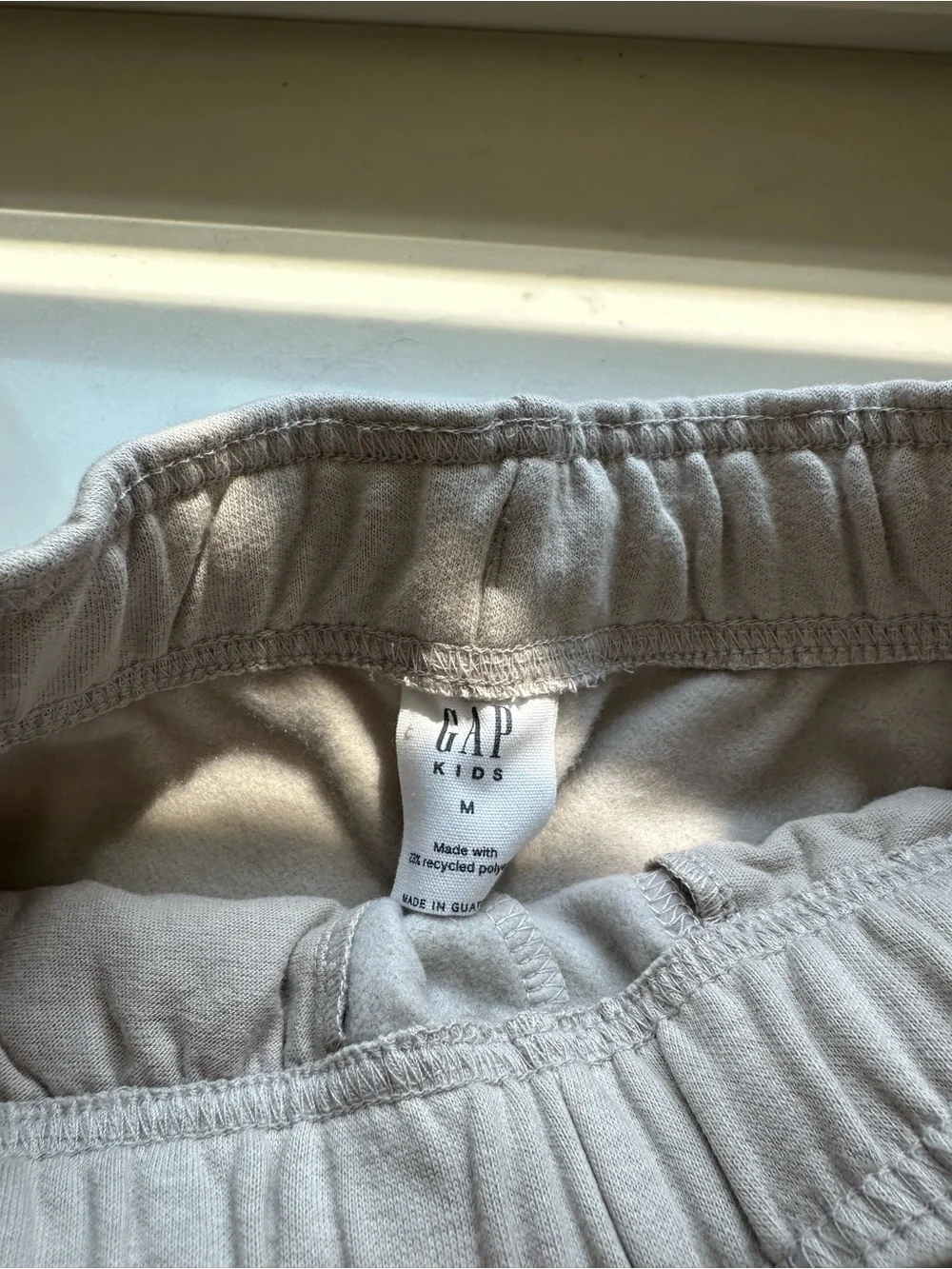 GAP Kids Light Gray Drawstring Shorts